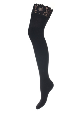 Zakolanówki DAMSKIE bawełniane KORONKA Milena