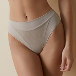 Damen-Slip Violeta Braga Beige