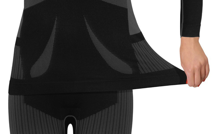 Damen Thermohemd Thermo Active Grau