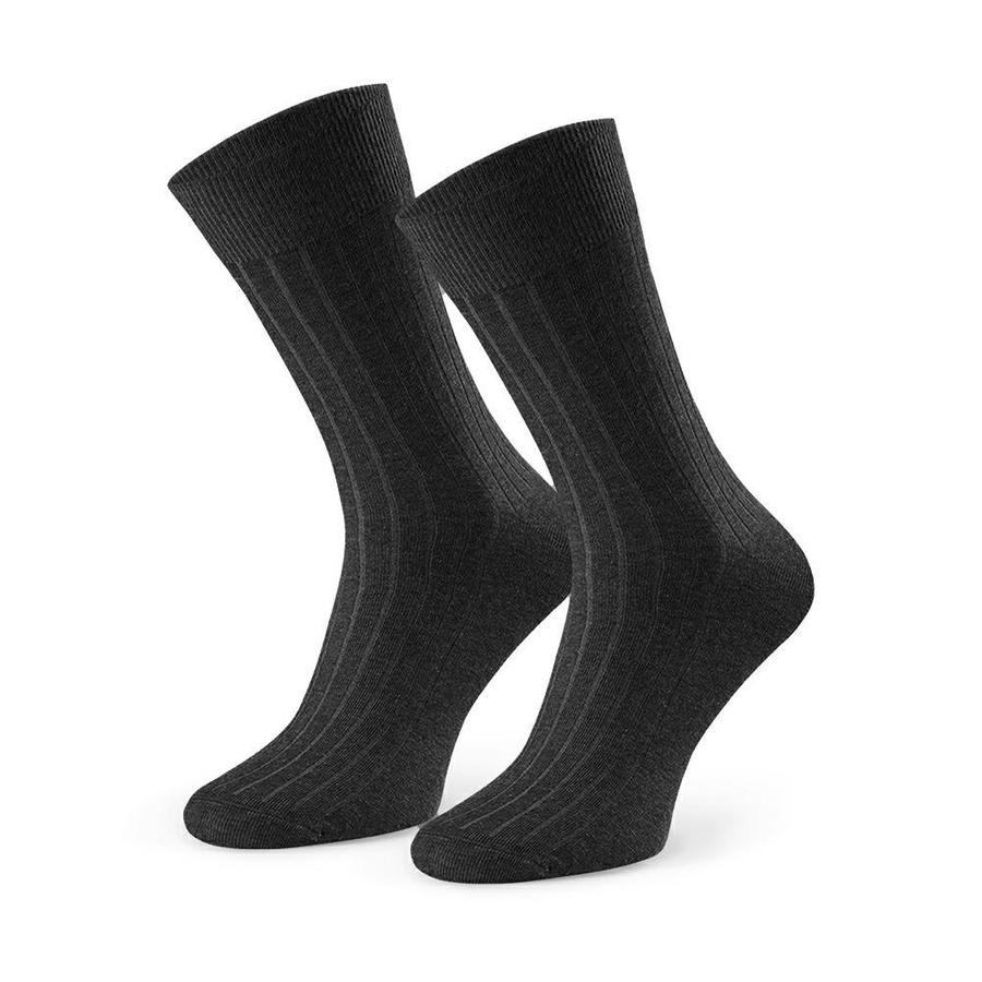 Socken aus Bio-Baumwolle und Kamelwolle Schwarz