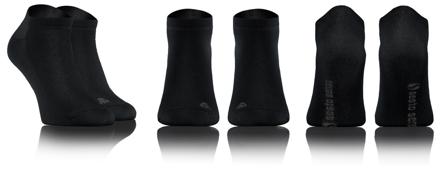 5X ODDYCHAJĄCE skarpety STOPKI Sesto Senso