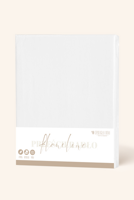 Bettlaken Flanell Weiß