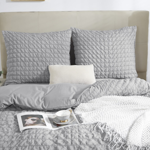 Bettwäsche Creasy Grau