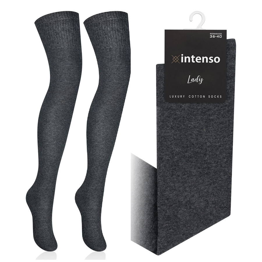 wOMEN'S FLAT COTTON SOCKS Intenso