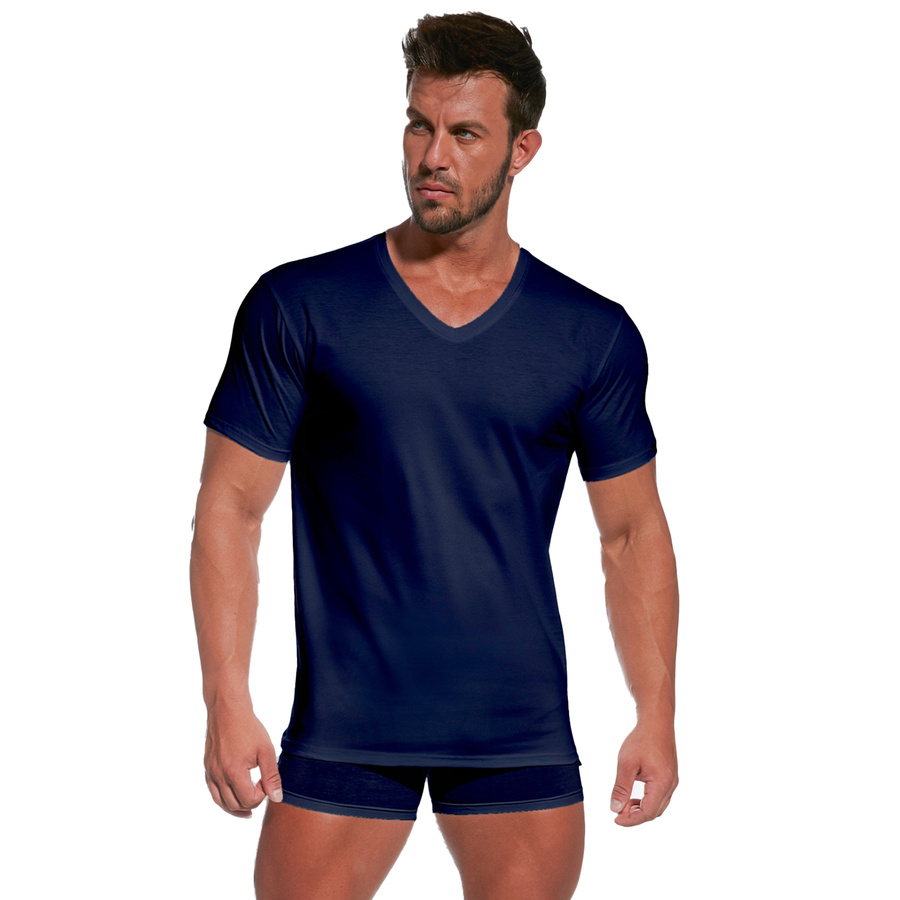 T-shirt Authentic 201 Neu schwarz Cornette