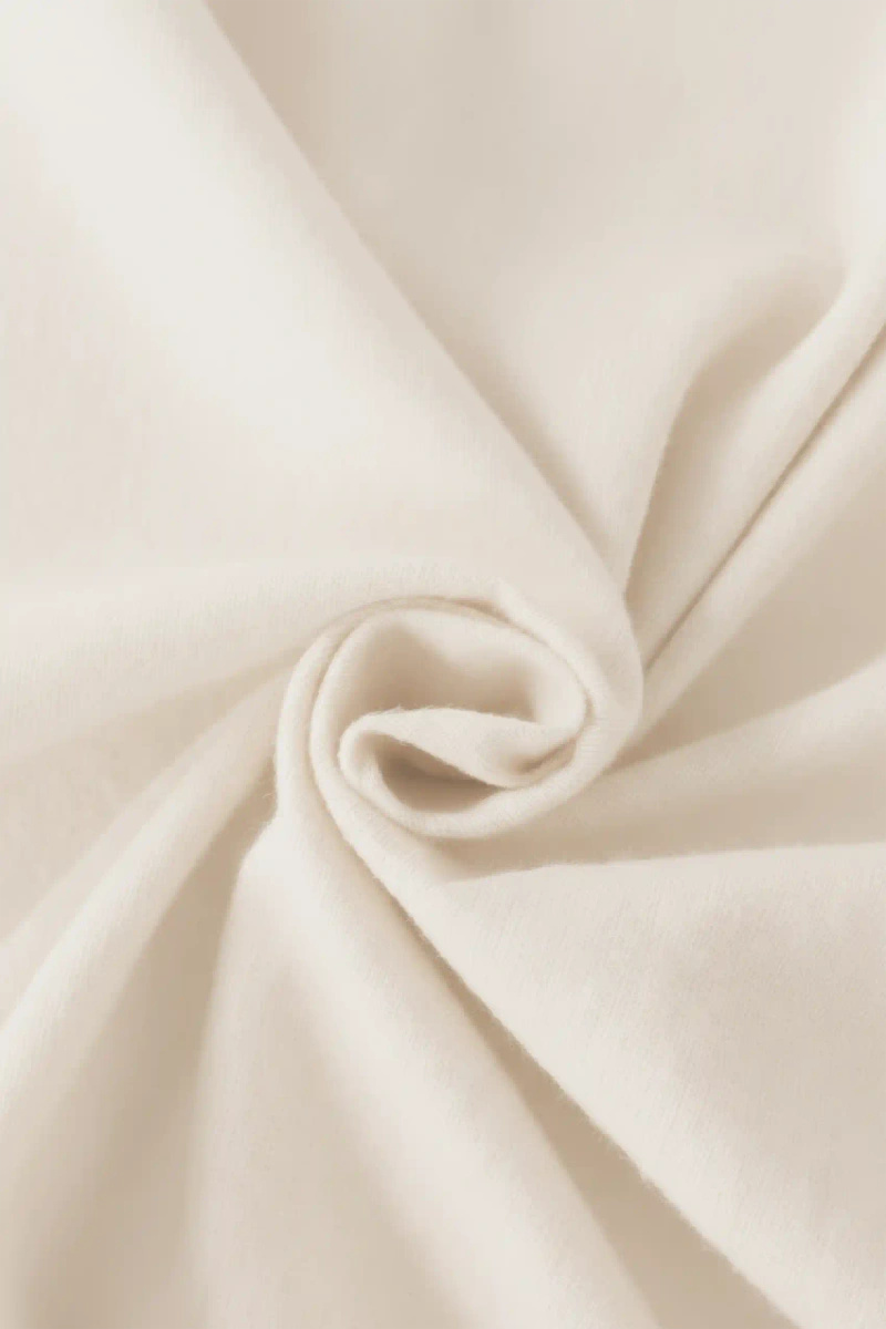 Bettlaken Flanell Hellbeige Ohne Gummiband