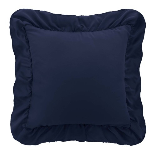 Kissenbezug Ruffy Marineblau