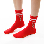 Weihnachtssocken in Weihnachtsmannform. 136 CO058 marineblau