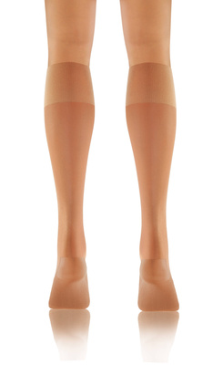 Kniestrümpfe Relax-Serie Schwarz