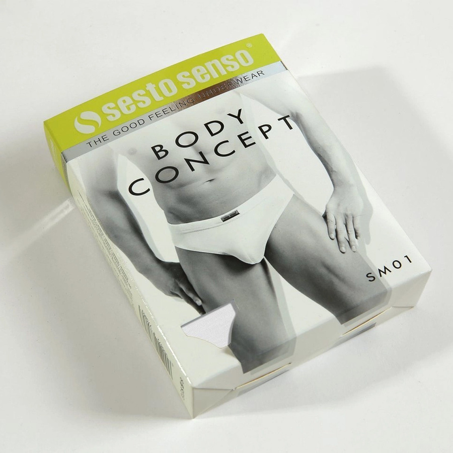 Slips SM01 Beige/Grau/Weiß