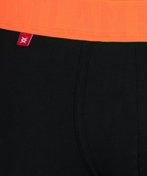 Boxershorts Mh-1188 Orange Schwarz