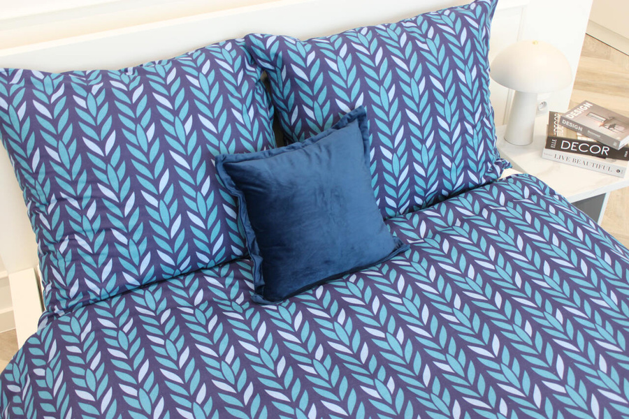 Bettwäsche Kłos Dunkelblau