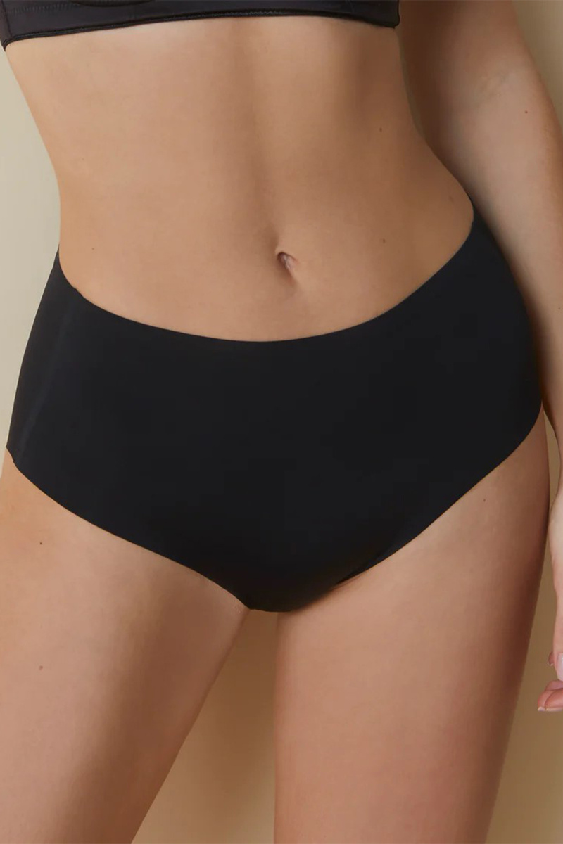 Maxi Braga 503 Höschen mit hoher Taille, negro-schwarz