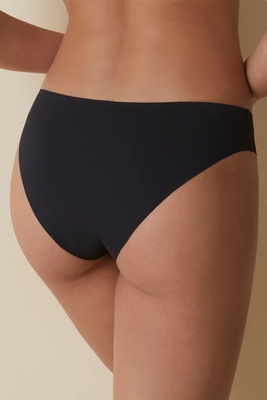 BIKINI 501 seamless negro-black panties