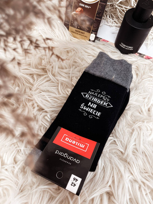 Socken Serie Großeltern Schwarz