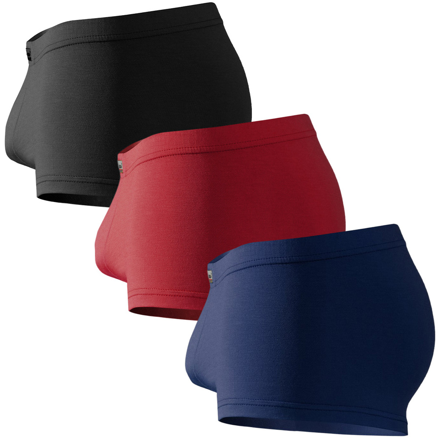 3x kurze mikromodale Herren-Sportboxer Urban