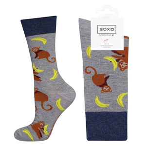 Herrensocken Good Stuff Grau Mehrfarbig