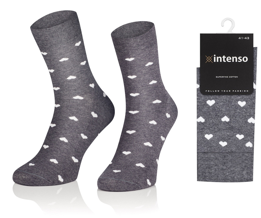 Herren Premium bunt gemusterte Anzugssocken 1955 Intenso