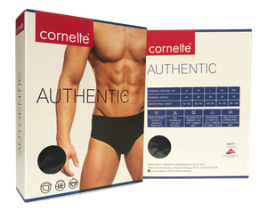 Herren-Boxershorts Authentic 220 marine Cornette