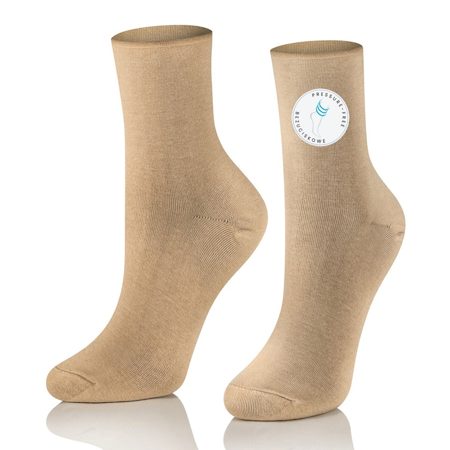 Socken für Frauen ohne Druckknöpfe Baumwolle Art. 020 Intenso