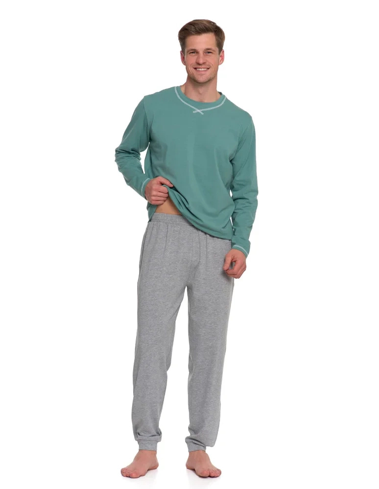 Men's long-sleeved pajamas