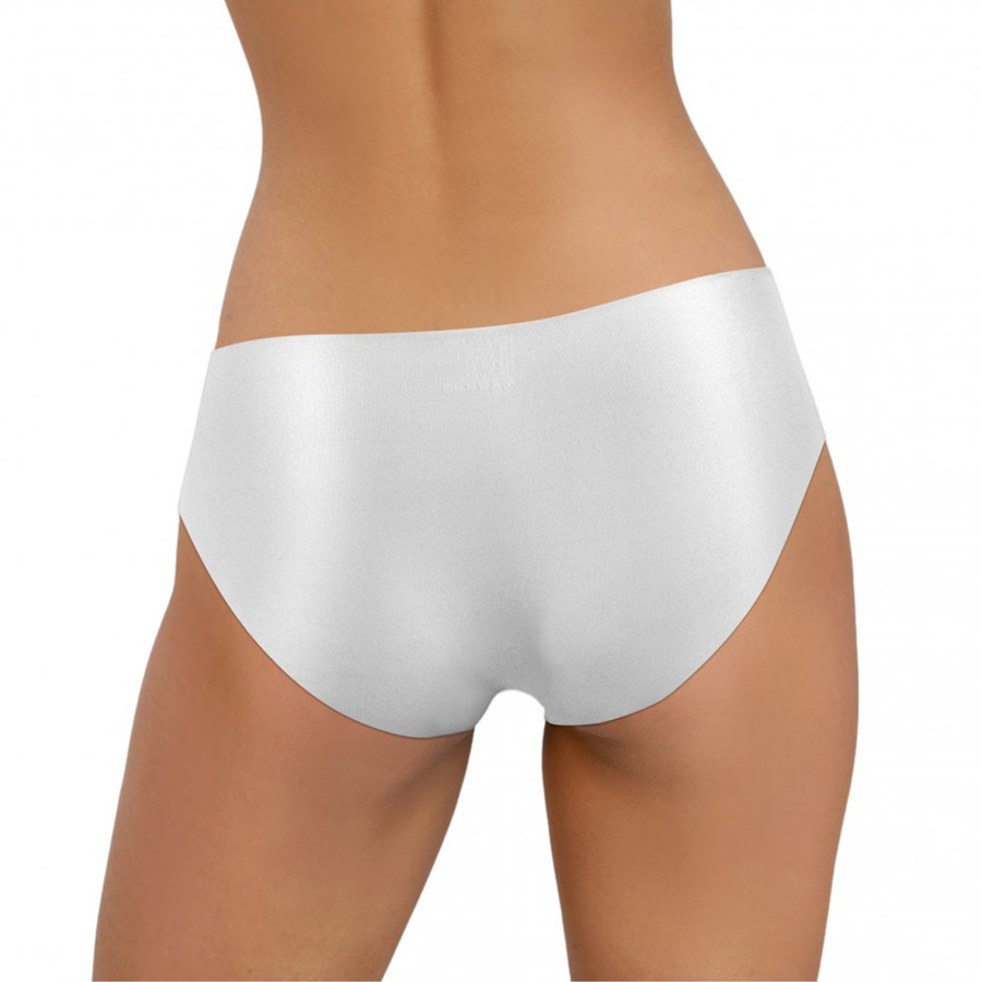 Damen-Slips Laser-Cut Weiß