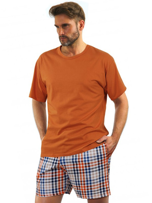 Herrenschlafanzug Serie Braun
