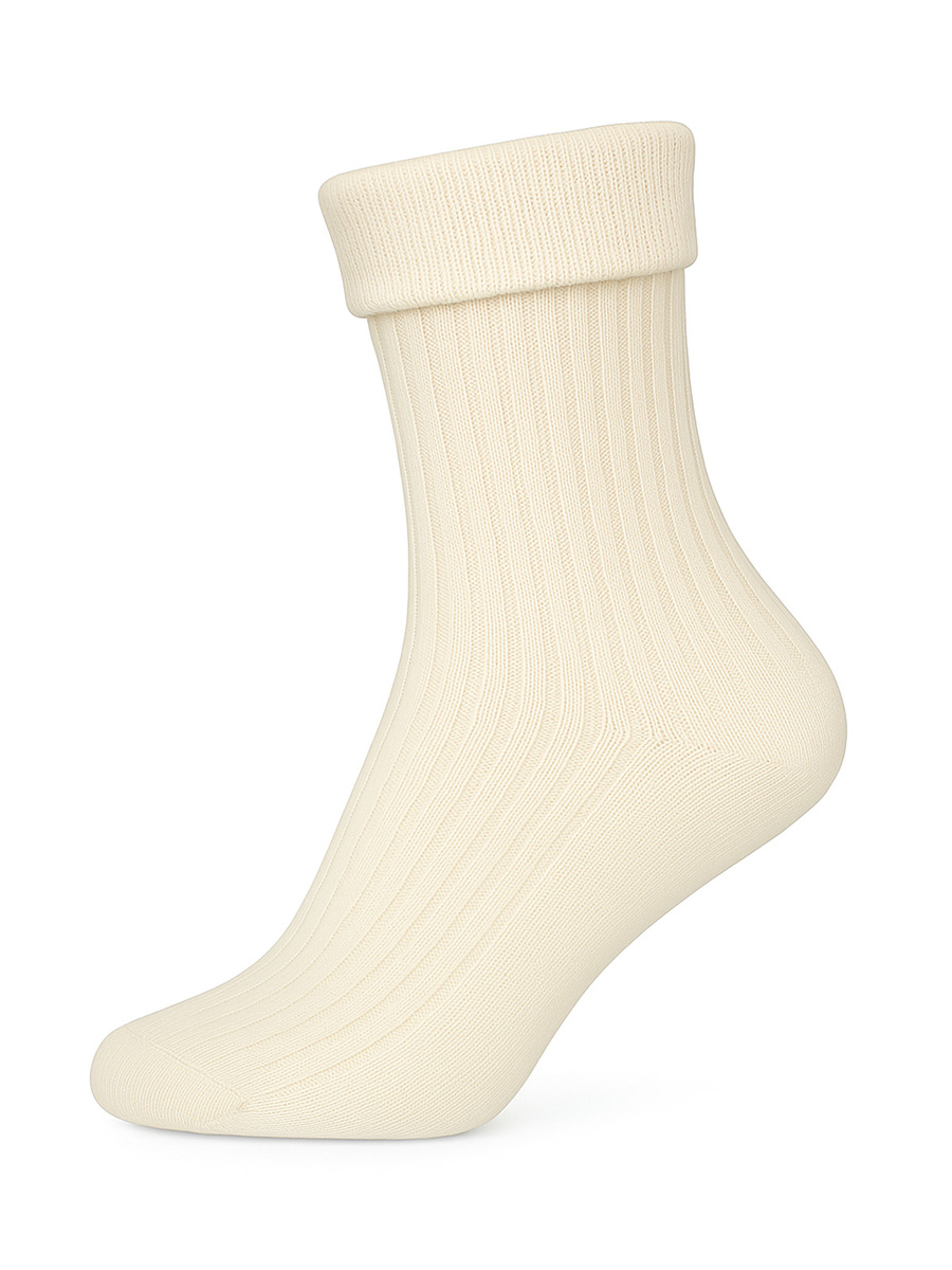 Damen Socken Serie Alpaka Ecru