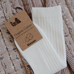 Striped socks in organic cotton