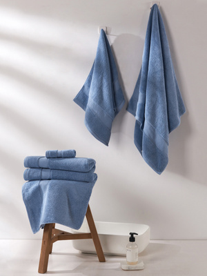 S TOWEL 100*150 LEO BLUE