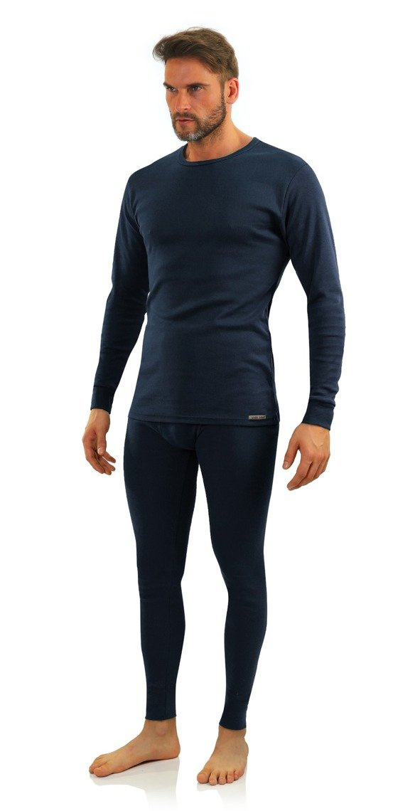 Lange Herrenunterhose Art.114 Dunkelblau