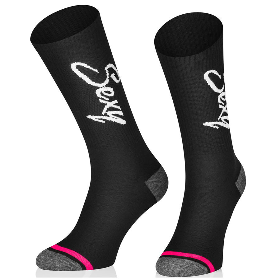 Super Retro Socken mit Aufschriften für ihre Sexy