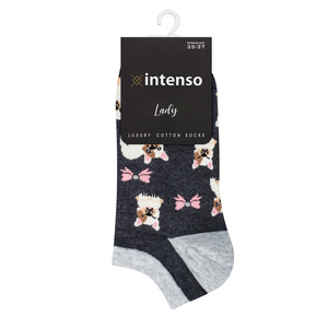 Damensocken bunt lustig Intenso 013