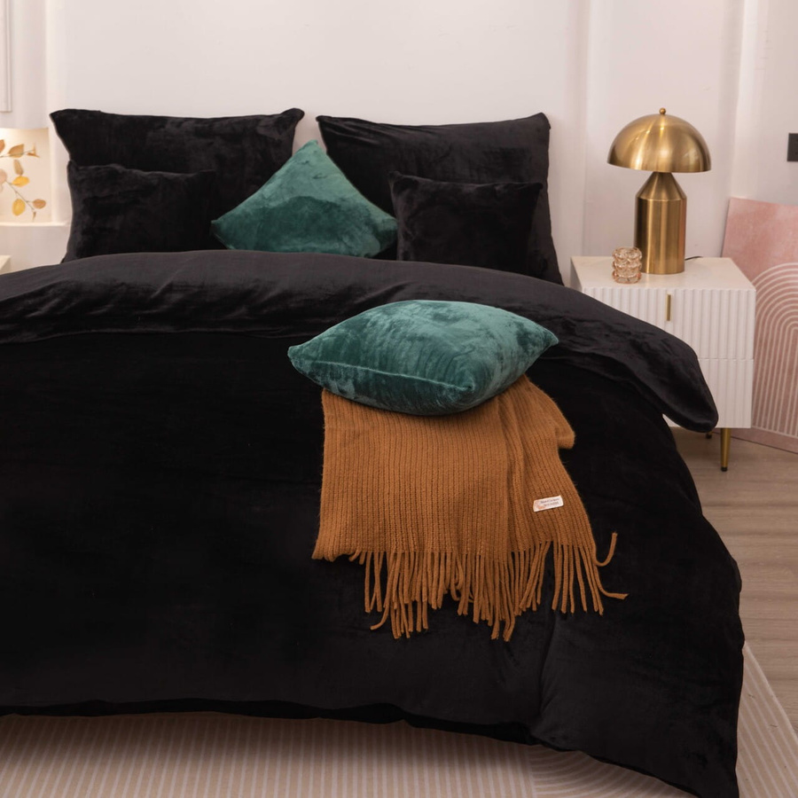 Bettwäsche Merry Schwarz