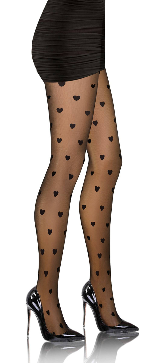 Damenstrumpfhose Funny R065 Schwarz