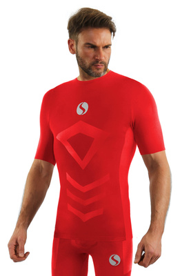 Herren T-Shirt Thermo Active Rot