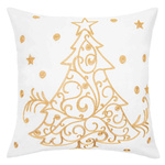 Pernă Choineczka Alb-Zlat