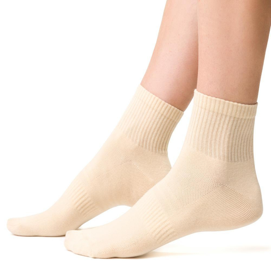 Skarpetki sportowe damskie art.026 NA214 czarne Steven