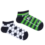 Șosete scurte pentru copii PIŁKI negru