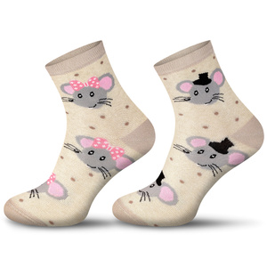 Damen Socken Serie Gemustert 200 Mause