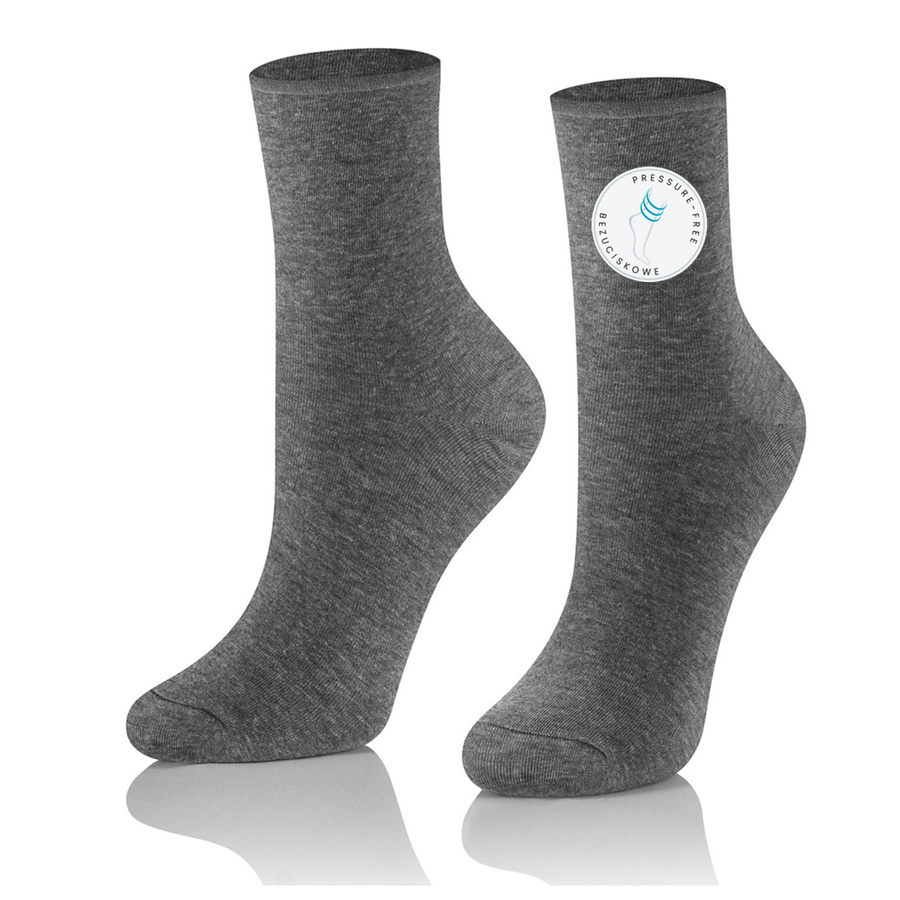 Socken für Frauen ohne Druckknöpfe Baumwolle Art. 020 Intenso