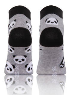 Kolorowe śmieszne ZAKOSTKI SKARPETY FINEST Sesto Senso