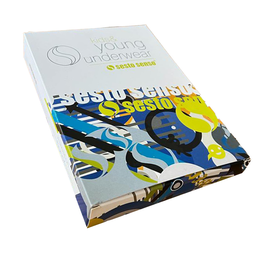 Kinderunterhemd Serie Blau