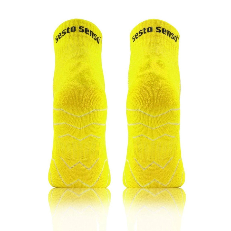 6X Sportowe krótkie skarpety dla biegaczy AMZ Sesto Senso