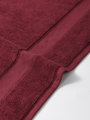 S TOWEL 100*150 LEO MAROON