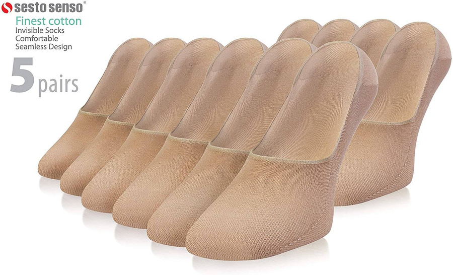 Sneakersocken Serie Beige