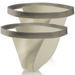 Chiloți bărbătești Tanga Seria SM04 Bej deschis