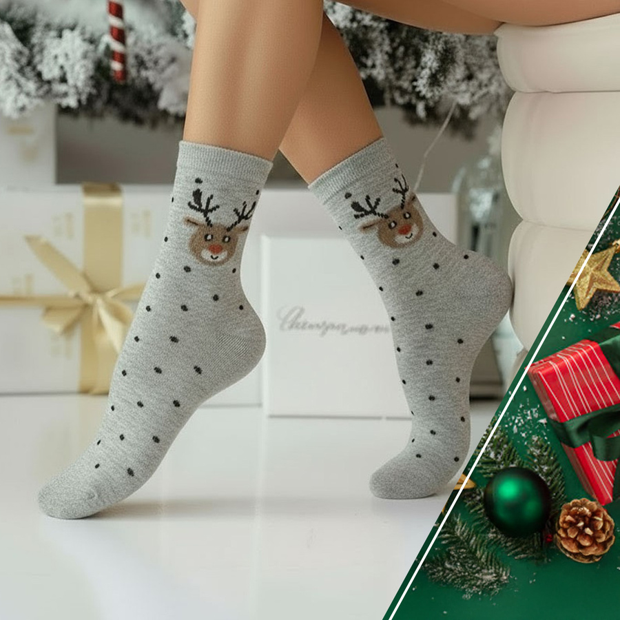 Damensocken 1283 Hellmeliert