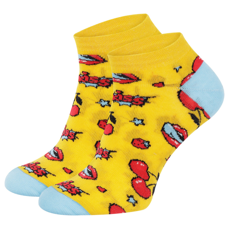 Kolorowe Wzorowane Stopki Damskie/Męskie E84 Eltom