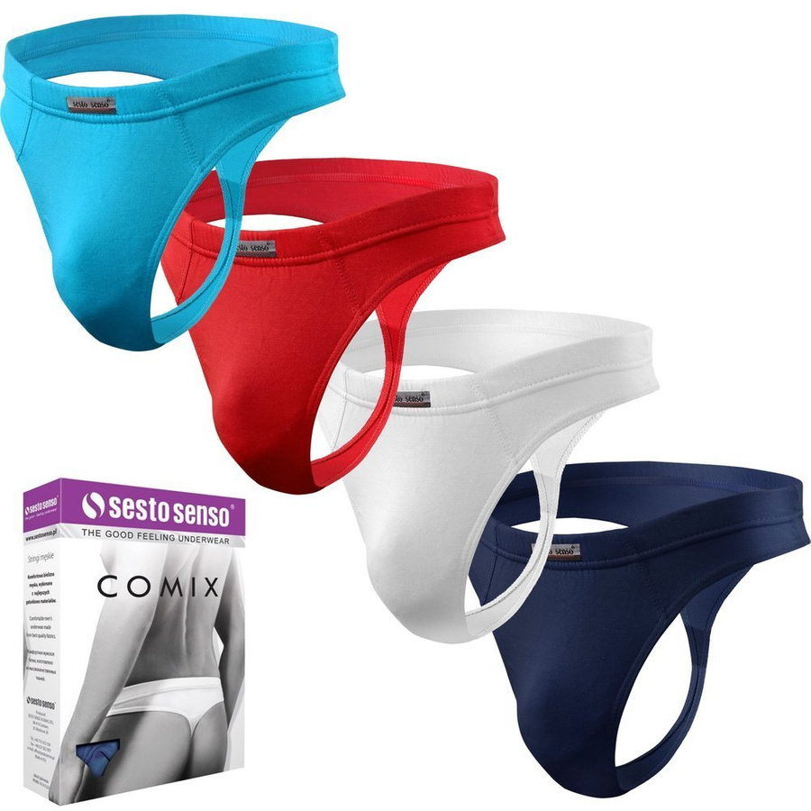 Strings Herren STM02 Rot/Blau/Weiß